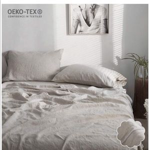 100% Linen bedsheets & pillowcases